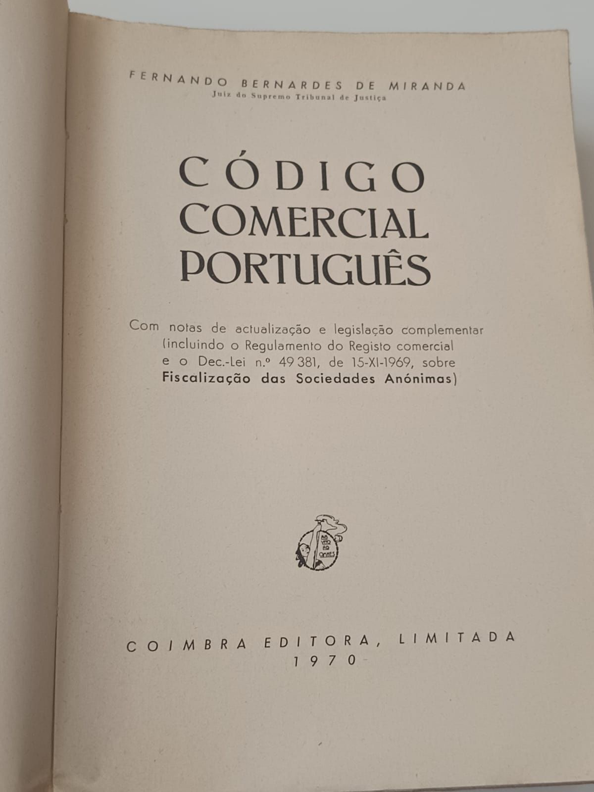 Codigo comercial 1970