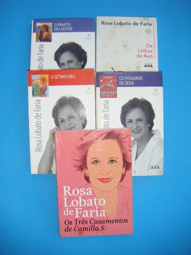 Conjunto de livros de Rosa Lobato Faria