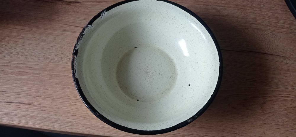 Miska metalowa 20cm PRL