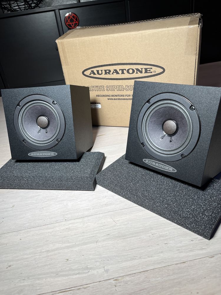 Auratone 5C Active Sound Cube Black (monitory stydyjne)