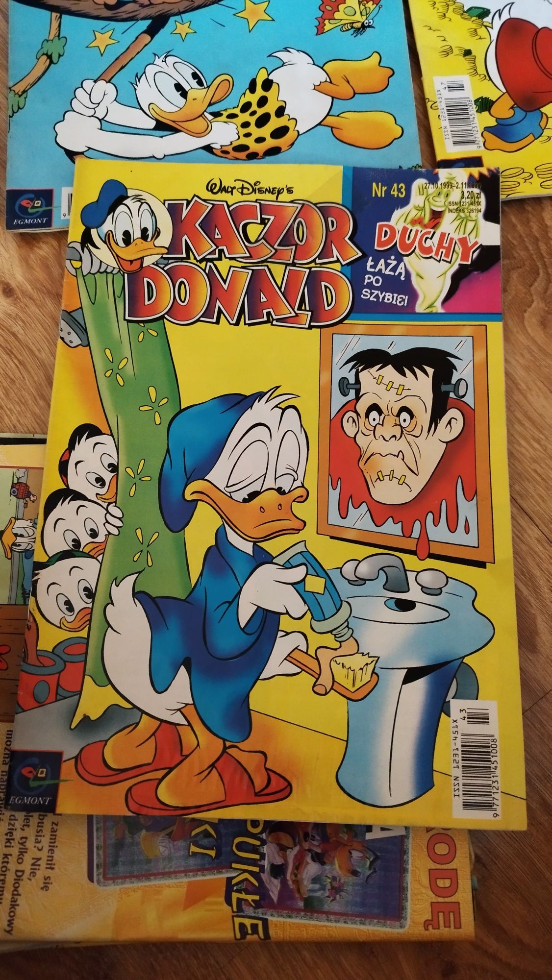 Komiksy Walt Disney Kaczor Donald 1997 rok