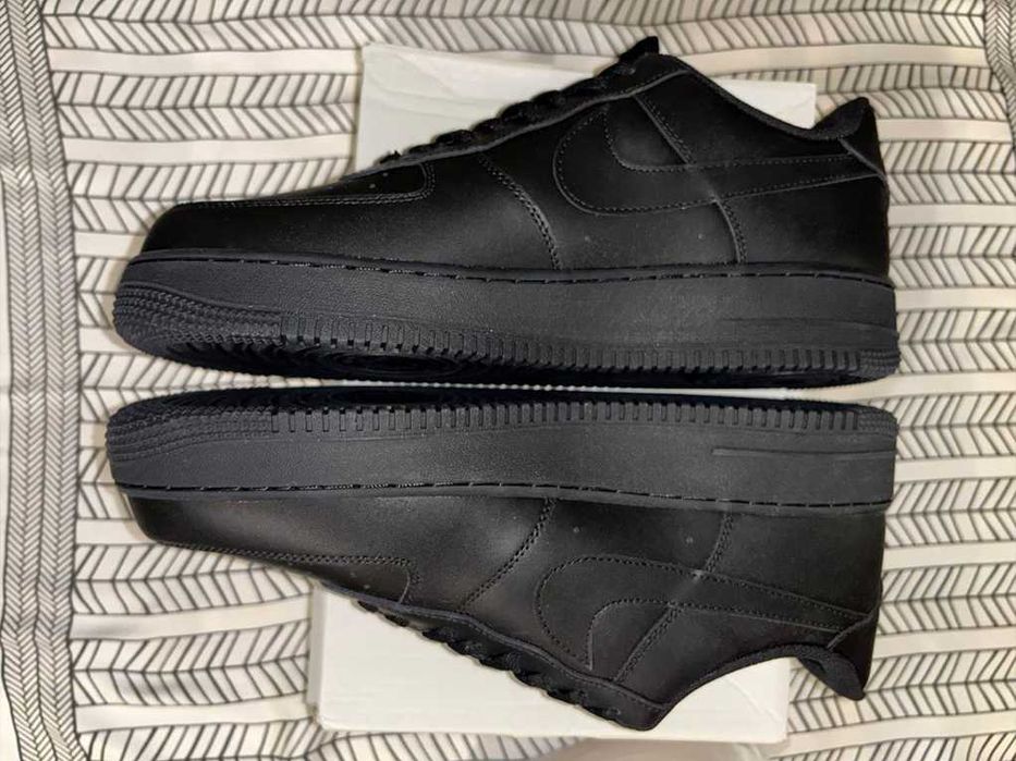Nike Air Force 1 Black / Чорні найк аірфорс 36-46