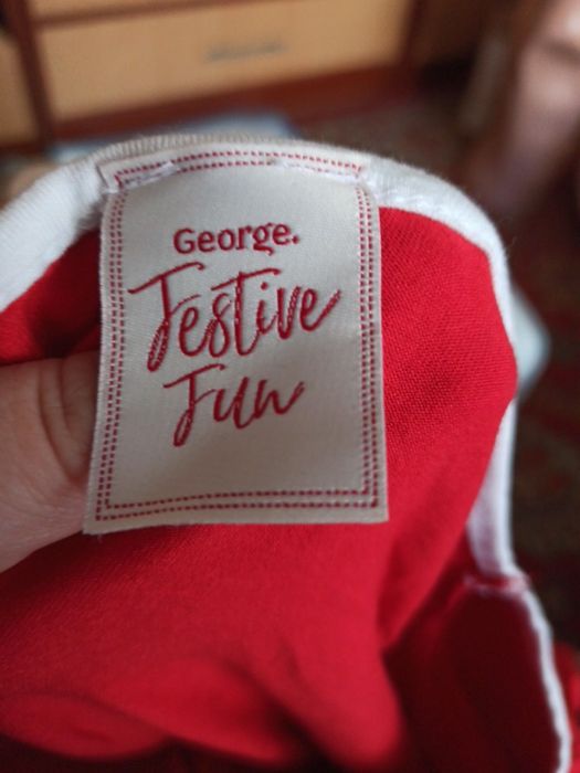 Сукня карнавальна новорічна різдвяна Місіс Санта батал