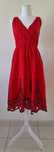 Vestido vermelho (Cortefiel)