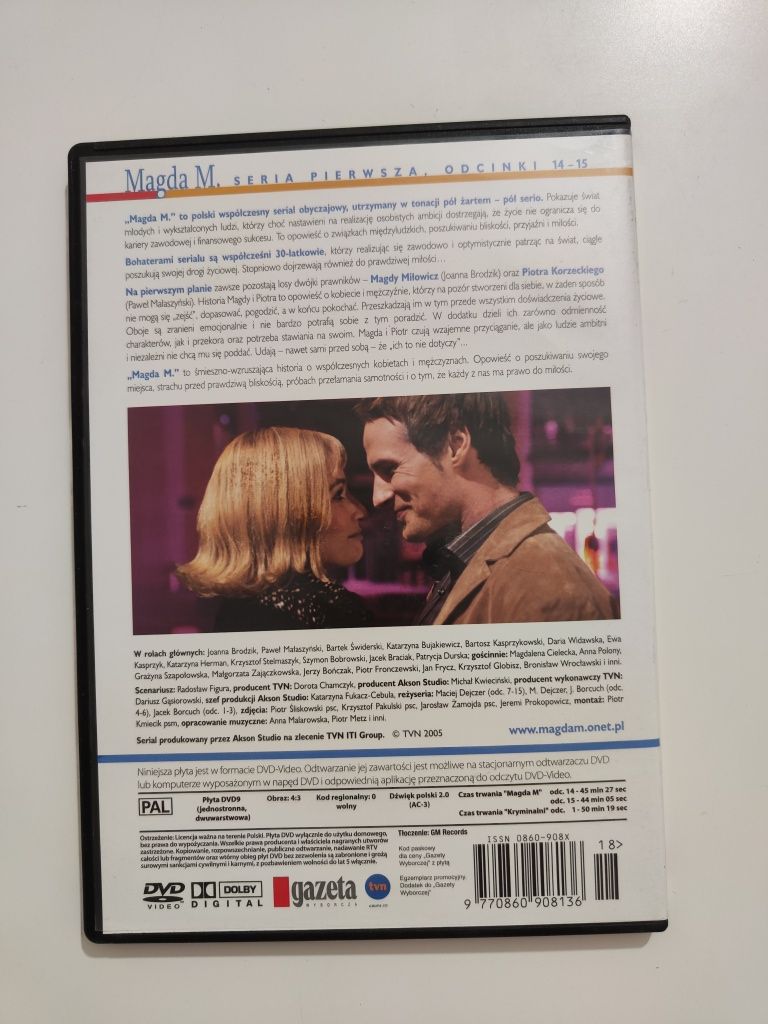 Magda M. seria pierwsza odcinki 14-15 - płyta DVD 7