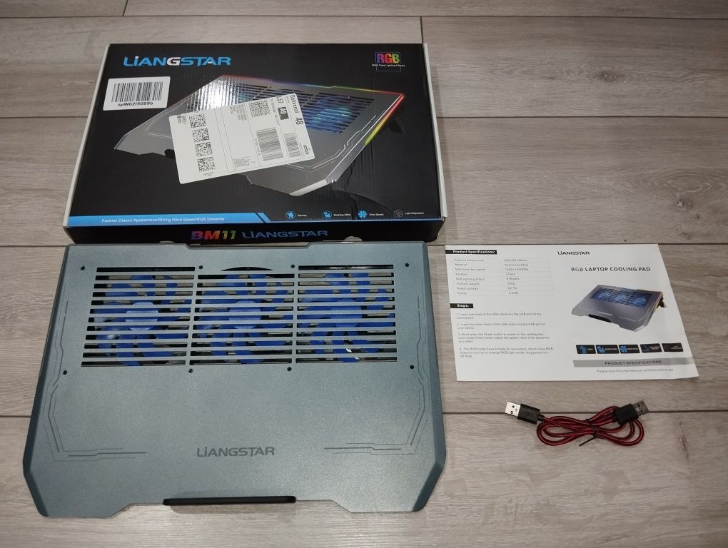 Podstawka pod laptopa RGB