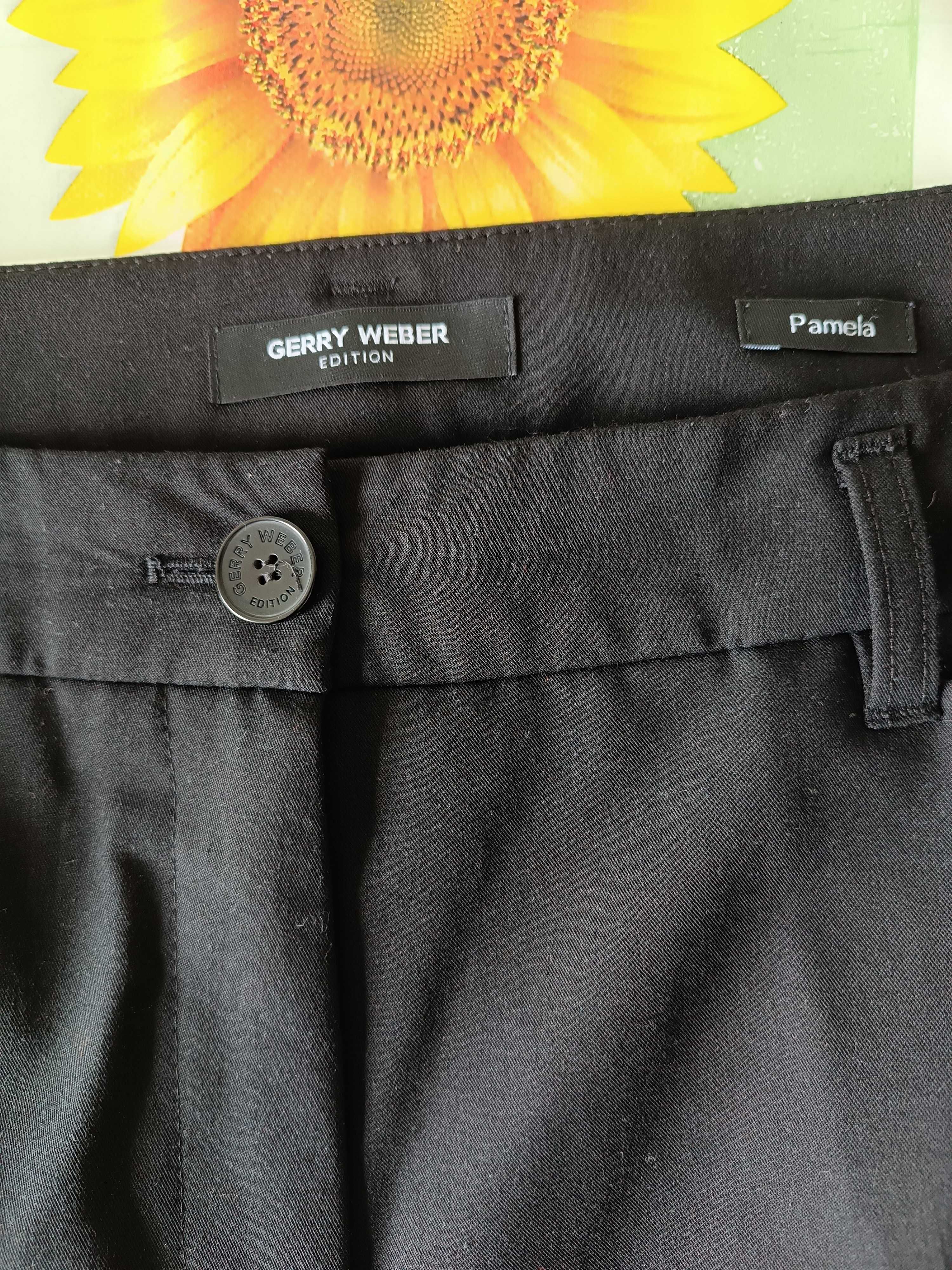 р 14/  48-50 базові чорні штани штани слім стрейчеві довгі Gerry Weber