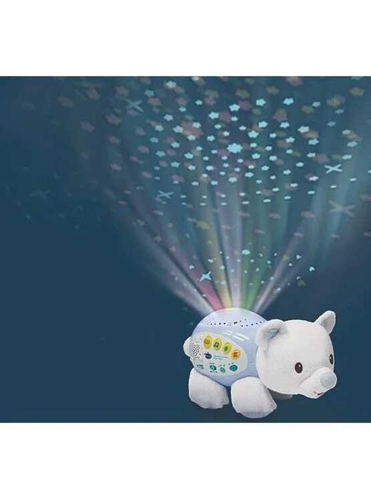 Urso Polar com música e projecção de estrelas
