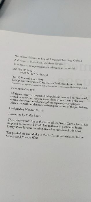 Intermediate Language Pracice podręcznik