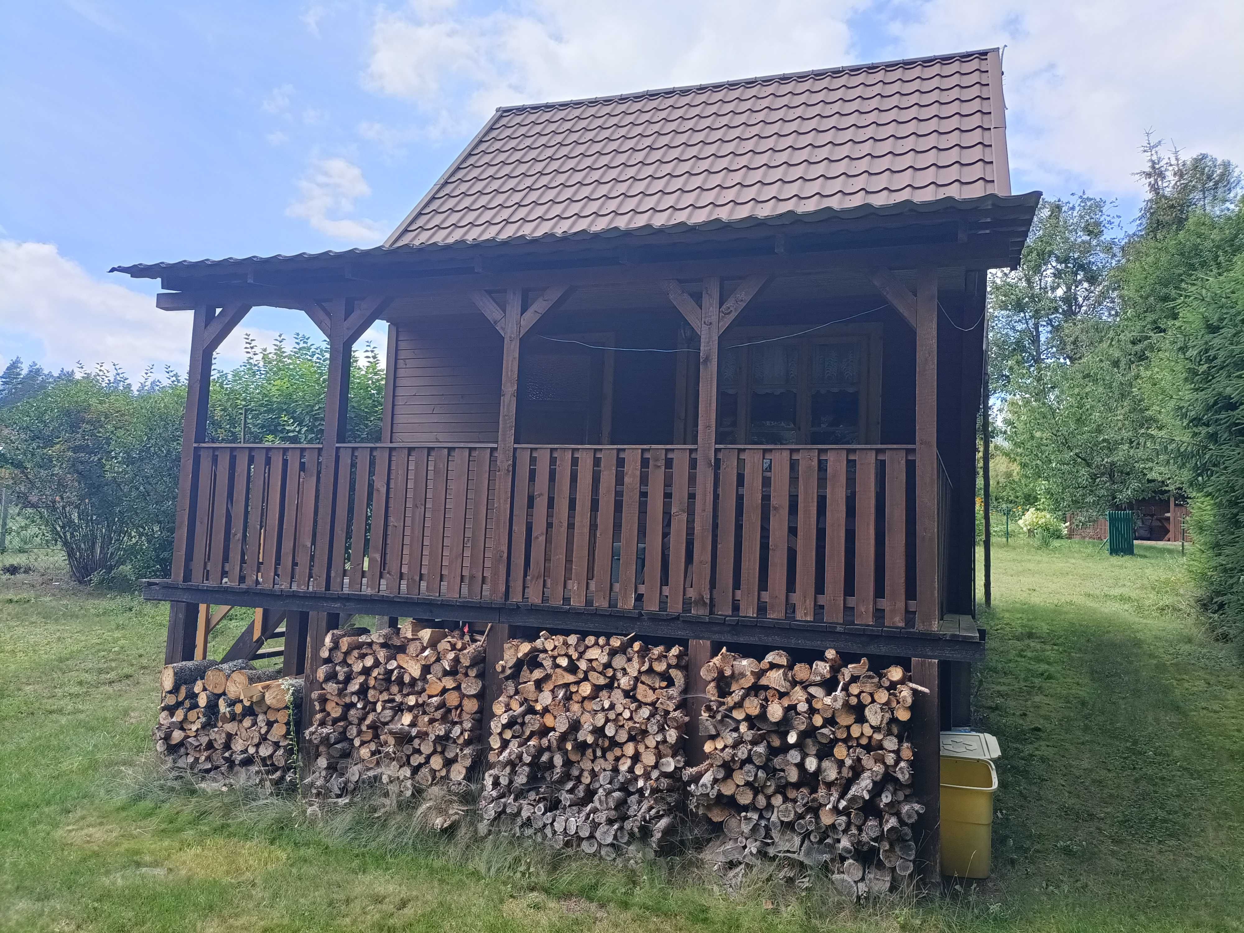 Domek letniskowy nad jeziorem