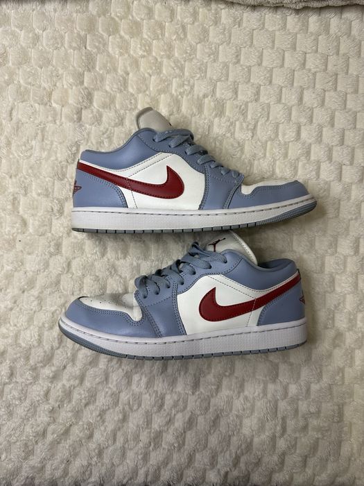 Чоловічі Кросівки Air Jordan 1 Low Light Blue