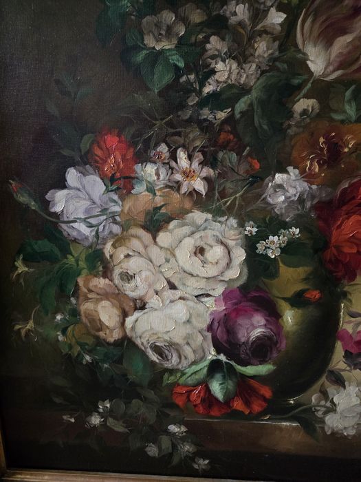 Okazja Oryginalny obraz olejny malowany na płótnie Heinrich Garossa