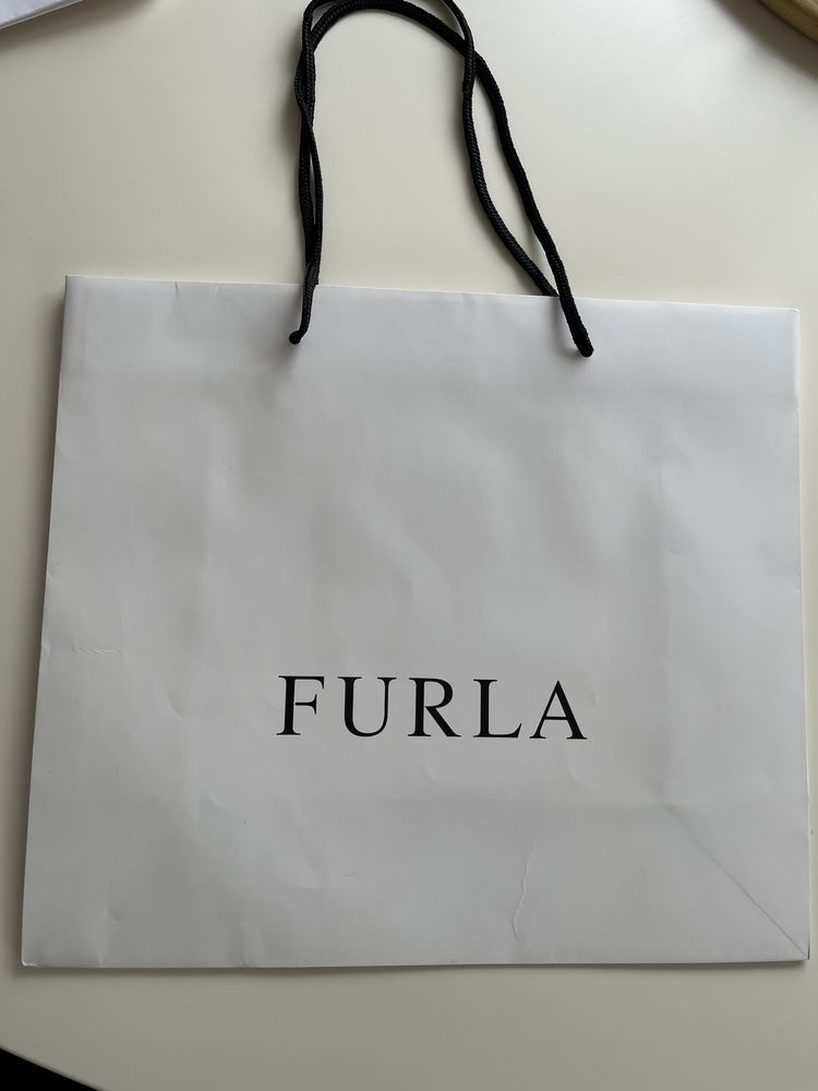 Furla torebka prezentowa papierowa duża 35/40