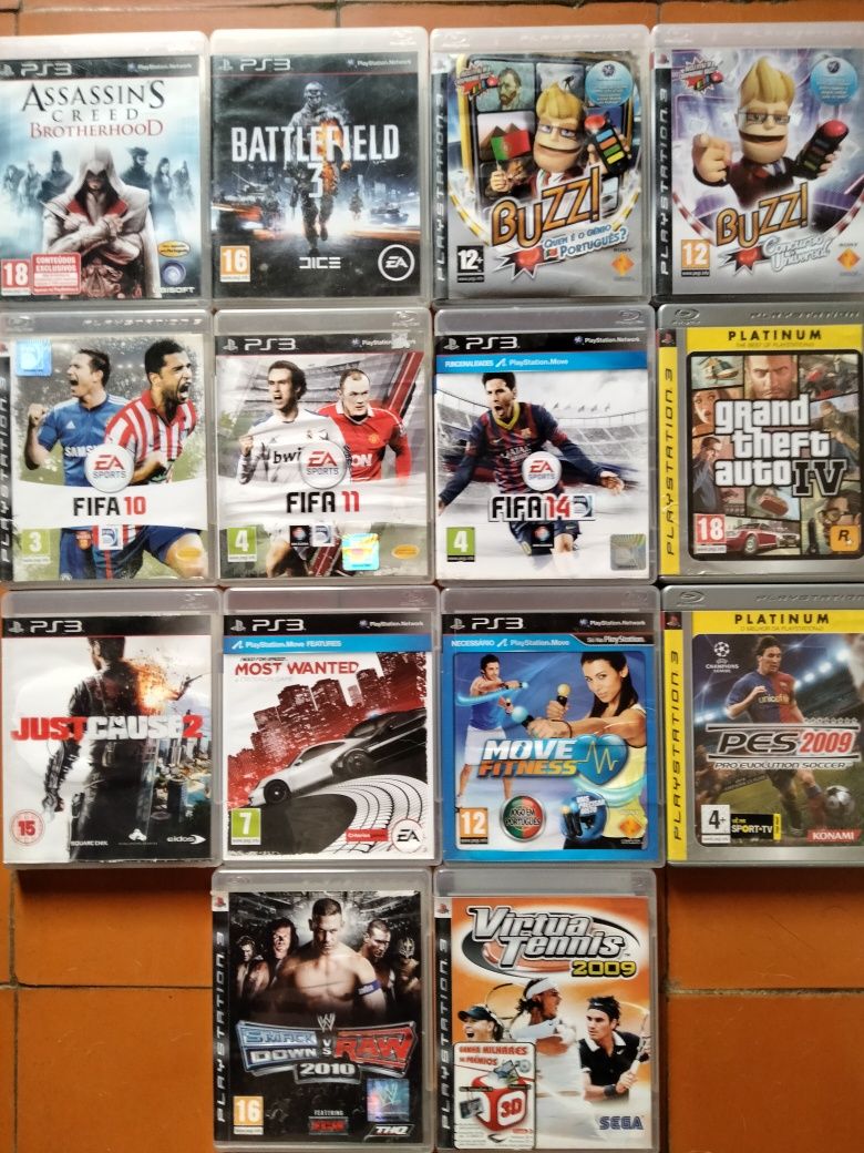 PS3 jogos usados