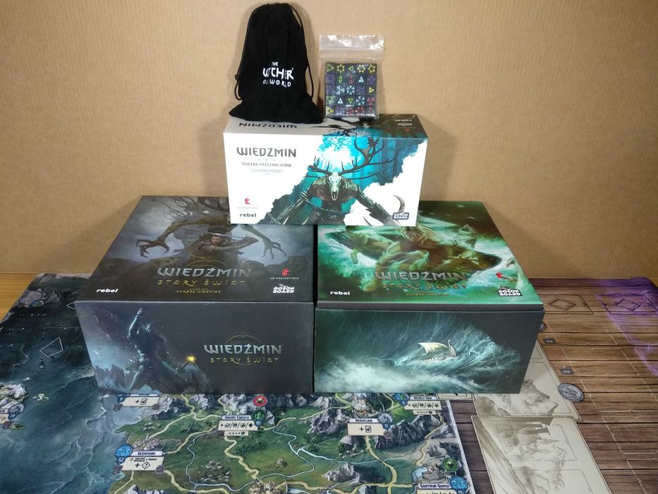 Wiedźmin Stary Świat All-in + Legendarne Ścieżka Przeznaczenia PL