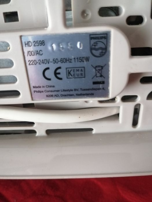 Torradeira Philips 1.150W modelo Hd2598