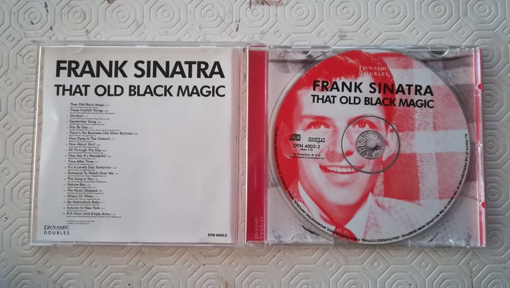 cd Frank Sinatra "That old black magic"