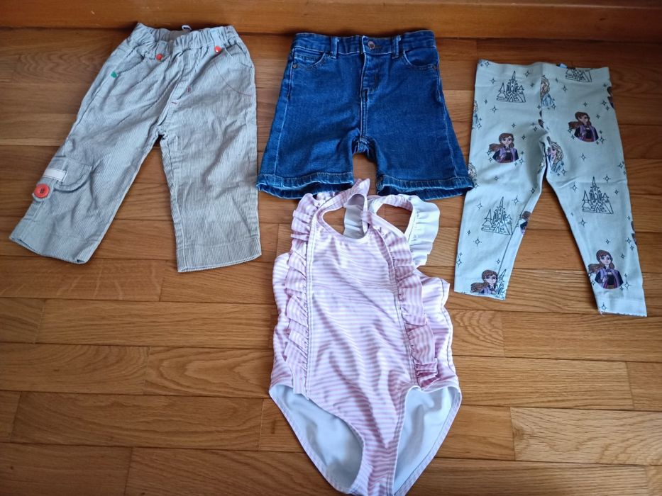 Lote de 18 peças de menina de 12-18 meses