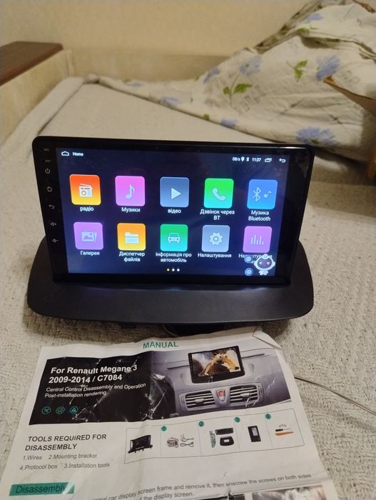 Штатна магнітола Renault Megane  3 2009-2014 android 15 2/64