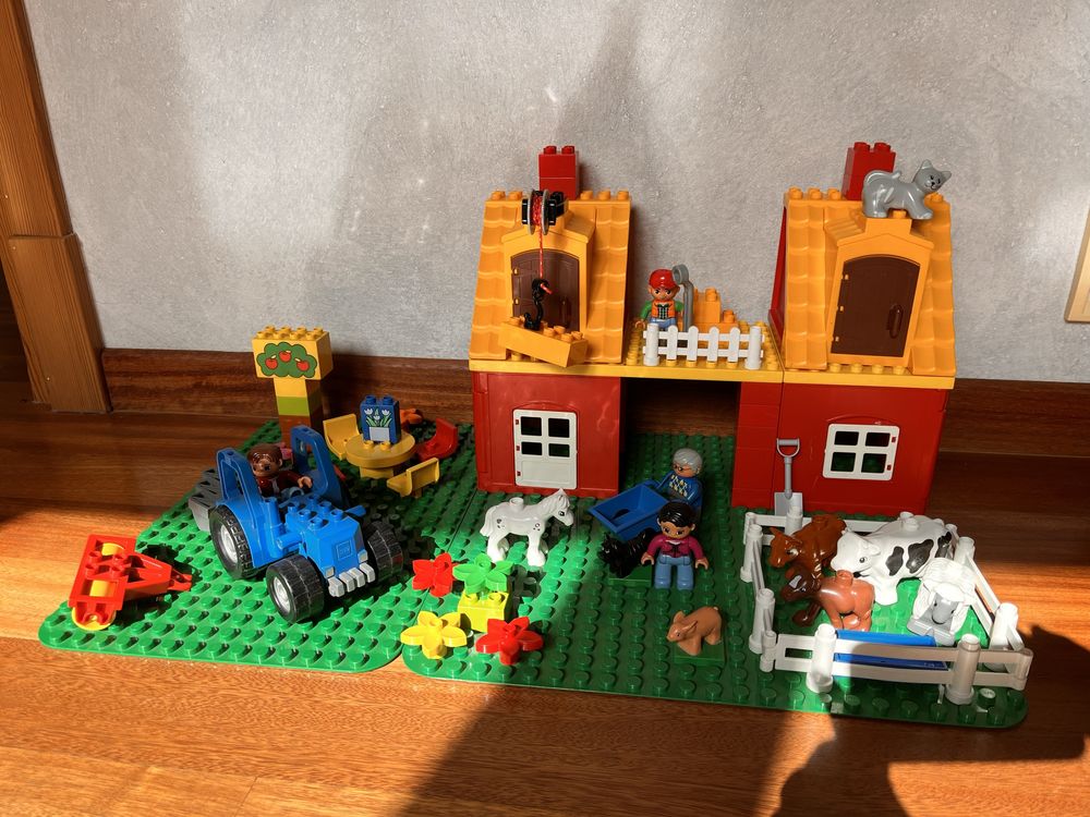 Lego Duplo duża farma 4665 wzbogacona