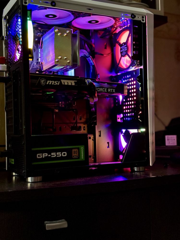 Игровой ПК Ryzen 5 5600/32gb ddr4/3733 CL16/RTX 3060ti/SSD M2 512GB
