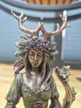 Veronese figurka Pani lasu lady of the forest  secesyjny art deco boho