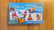 Puzzle Czyje to Mieszkanko 24 elementy