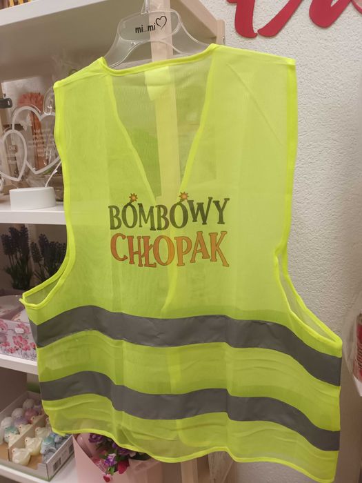 Kamizelka odblaskowa - Bombowy Chłopak ! Extra