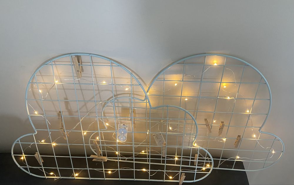 Metalowa tablica LED na zdjęcia