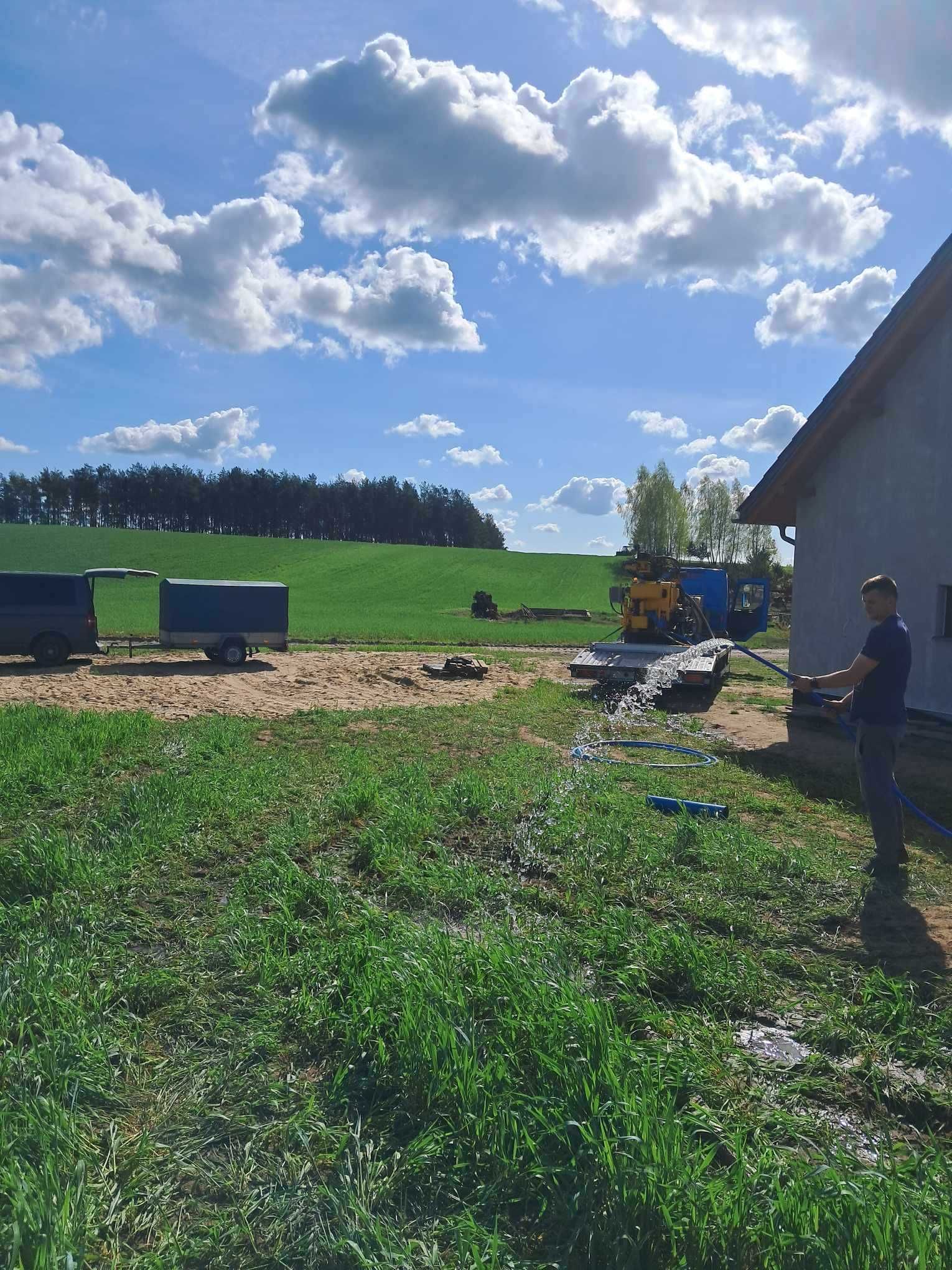 Wiercenie studni głębinowych, odwierty pompy