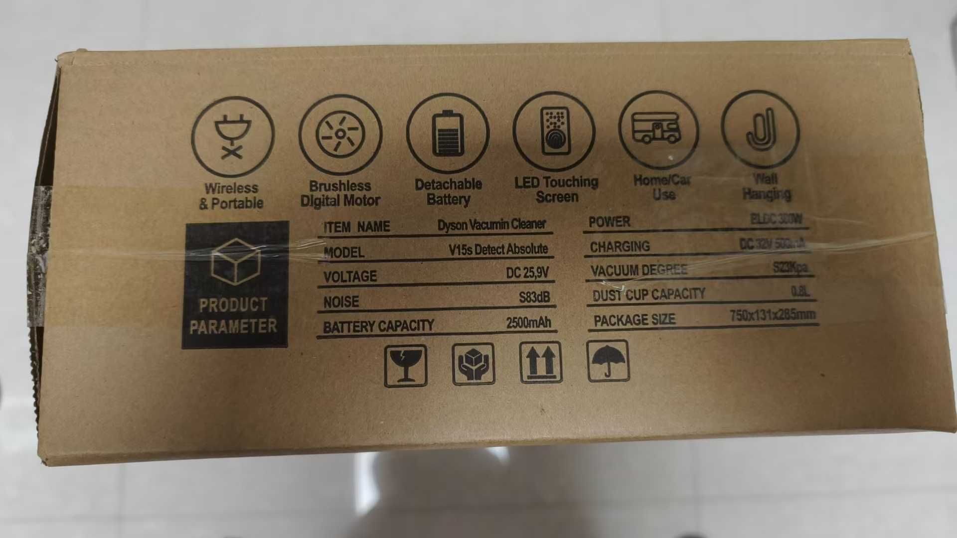 Nieużywane Dyson V15s detect absolute Odkurzacz Dyson
