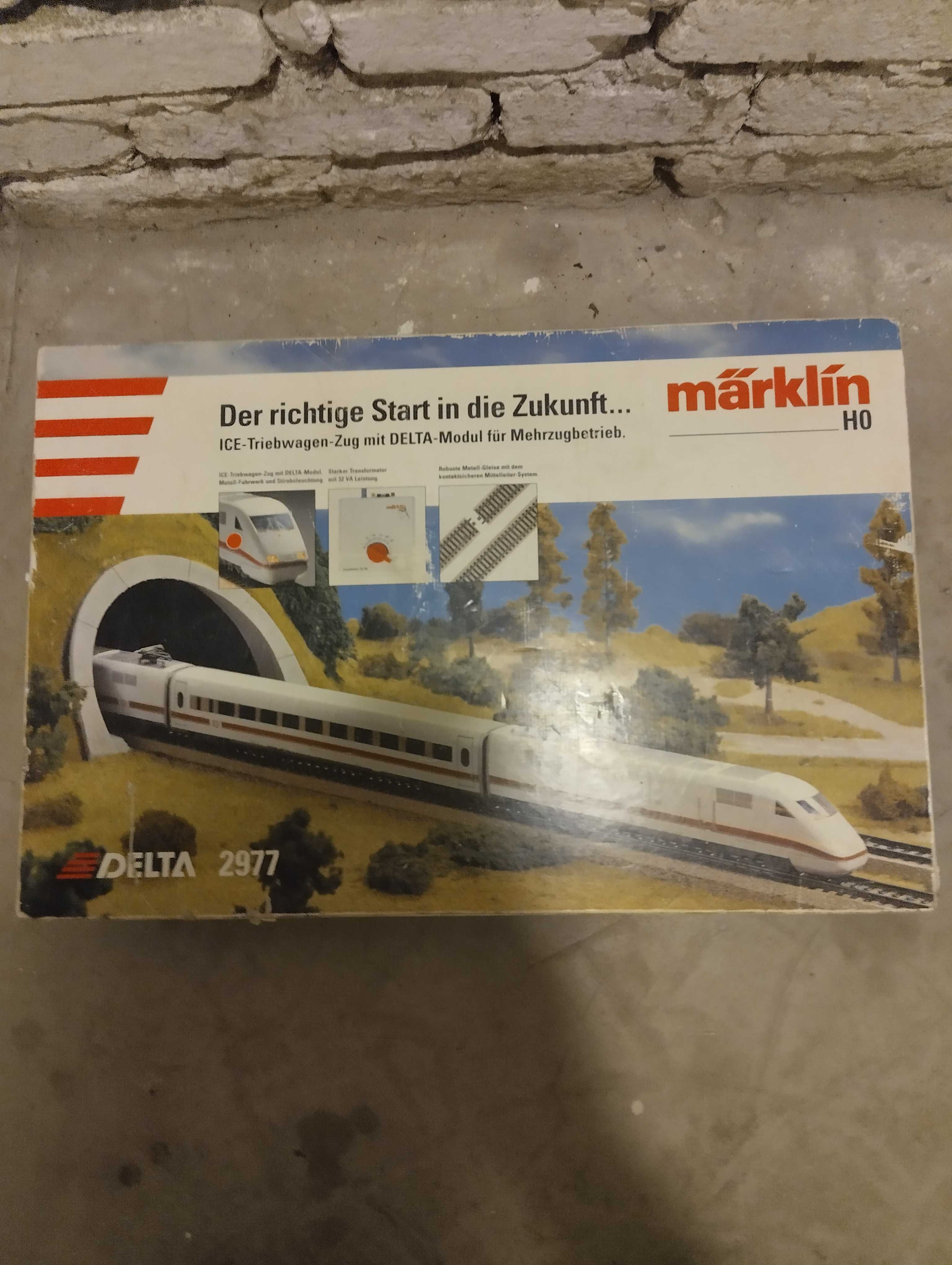 Zestaw Märklin delta 2977 kolejka ice