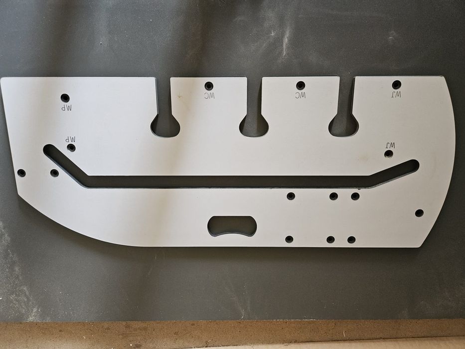 Szablon do połączenia blatów