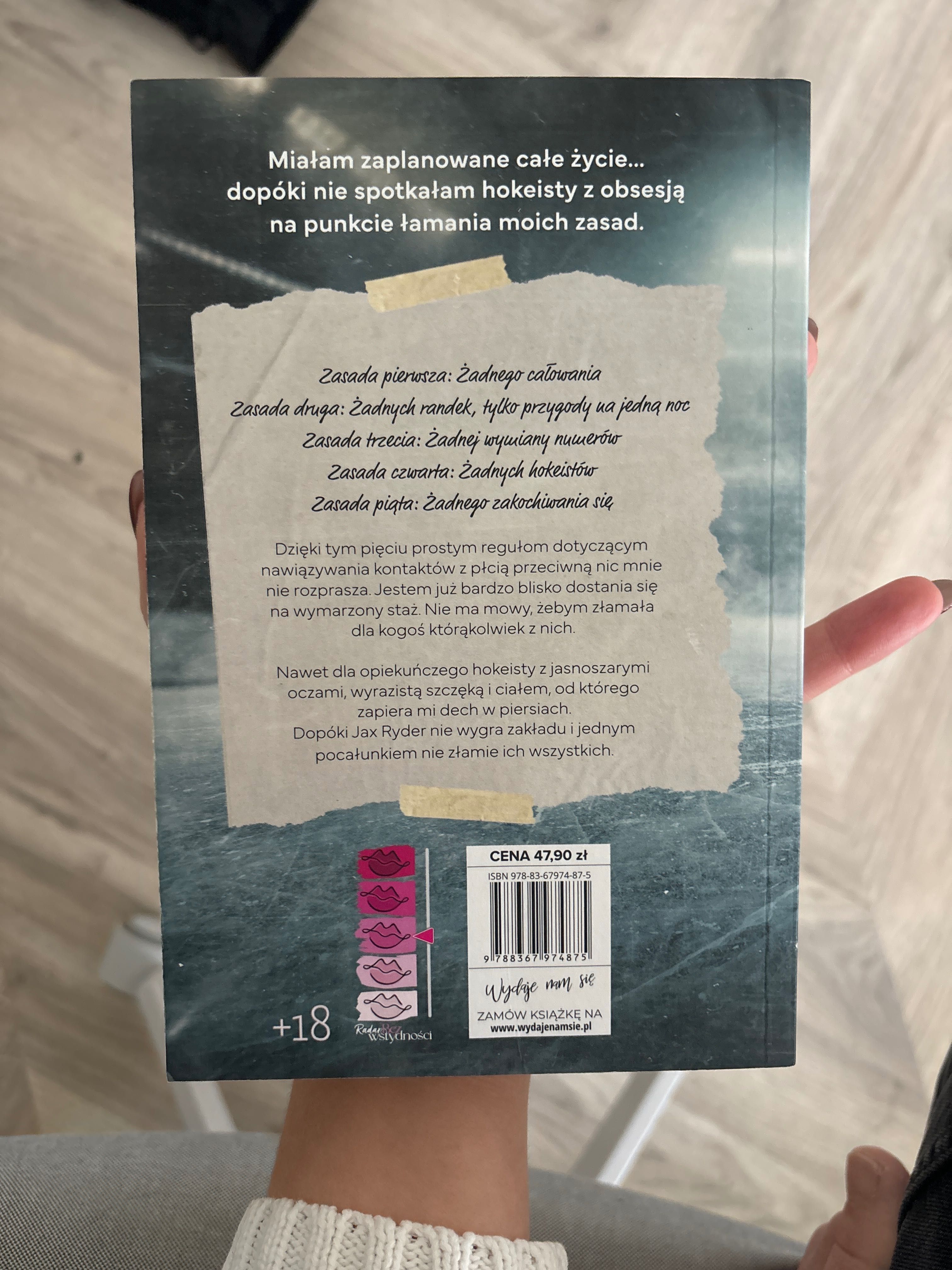 „Zasada numer pięć” książka