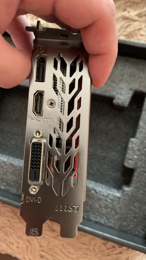 Відеокарта MSI 1050 ti
