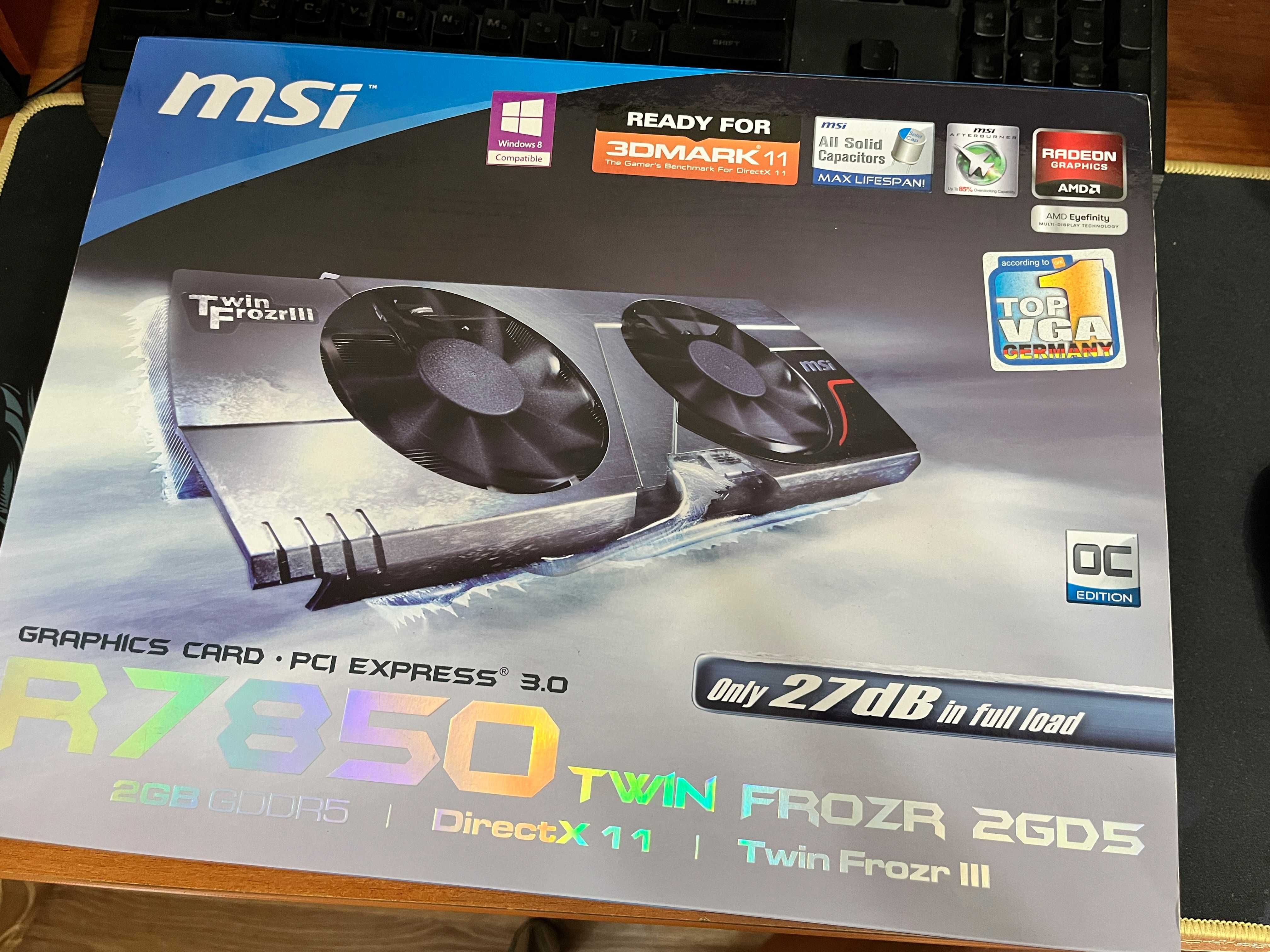 Відеокарта MSI R7850 TwinFrozrOC 2Gb GDDR5, 256bit (під відновлення)
