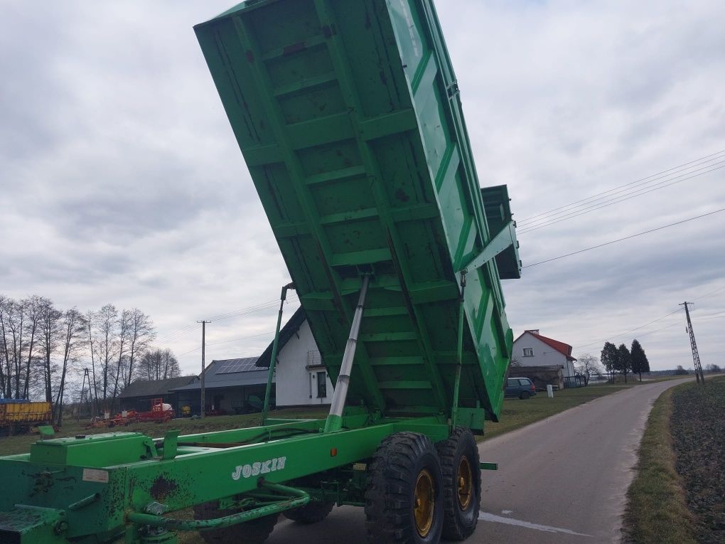 Joskin 12 ton przyczepa wywrotka skorupowa nie Brimont