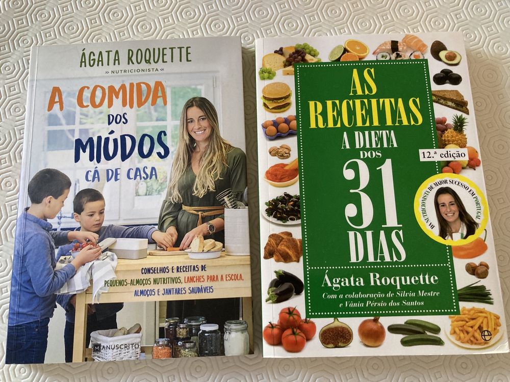 2 Livros da Ágata Roquette