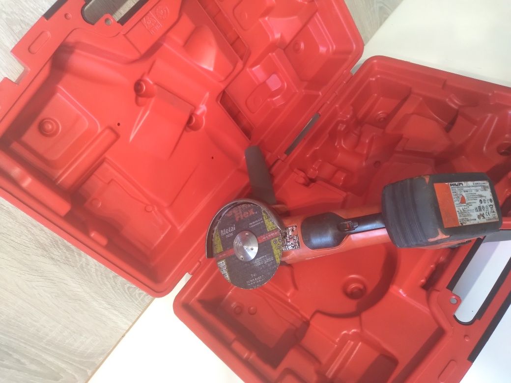 Hilti AG 125-A22 akumulatorowa szlifierka kątowa 22v 5.2ah