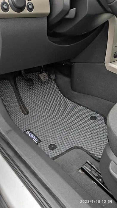 Коврики зафира Opel Zafira A B C EVA ЄВА ЕВА, поліки в салон Зафира