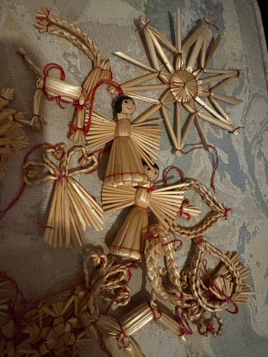 Рождественские украшения на елку, подсвечники, копилка Германия