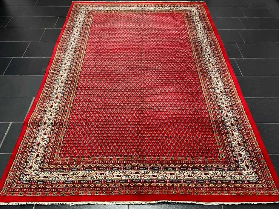 Tapete Persa SAROUGH MIR - c/300cm x 195cm - Lã s/Algodão - Nós Finos