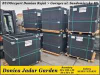 Nowoczesne betonowe DONICE ogrodowe Jadar Garden 50x100 donica KURIER