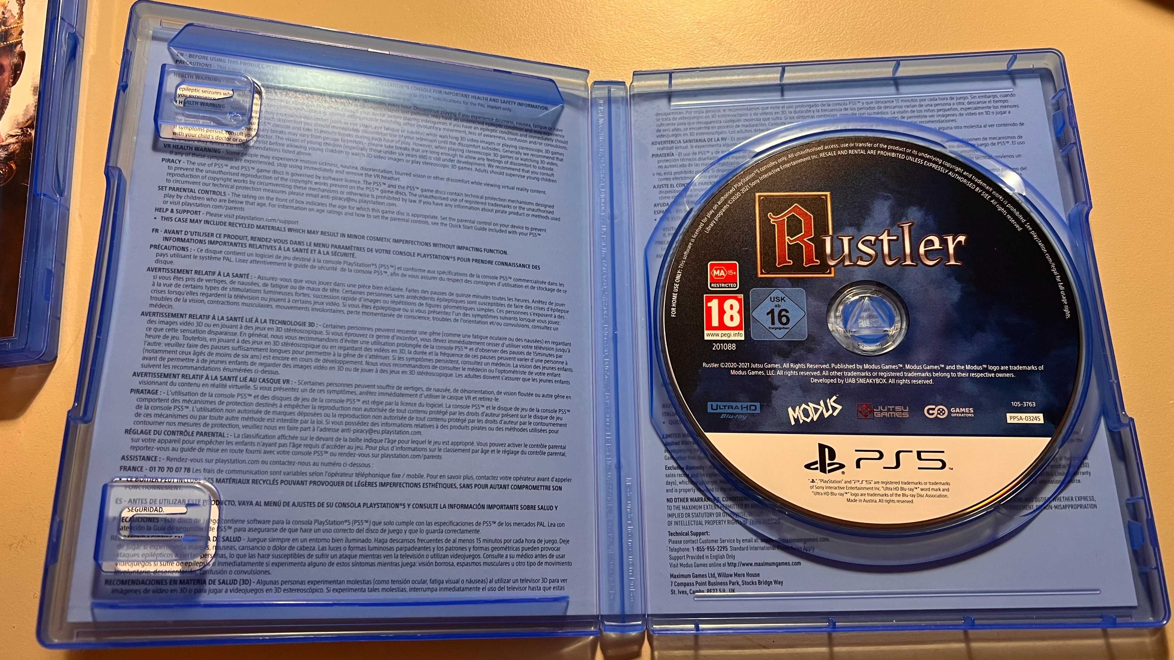 Gra na ps5 Rustler