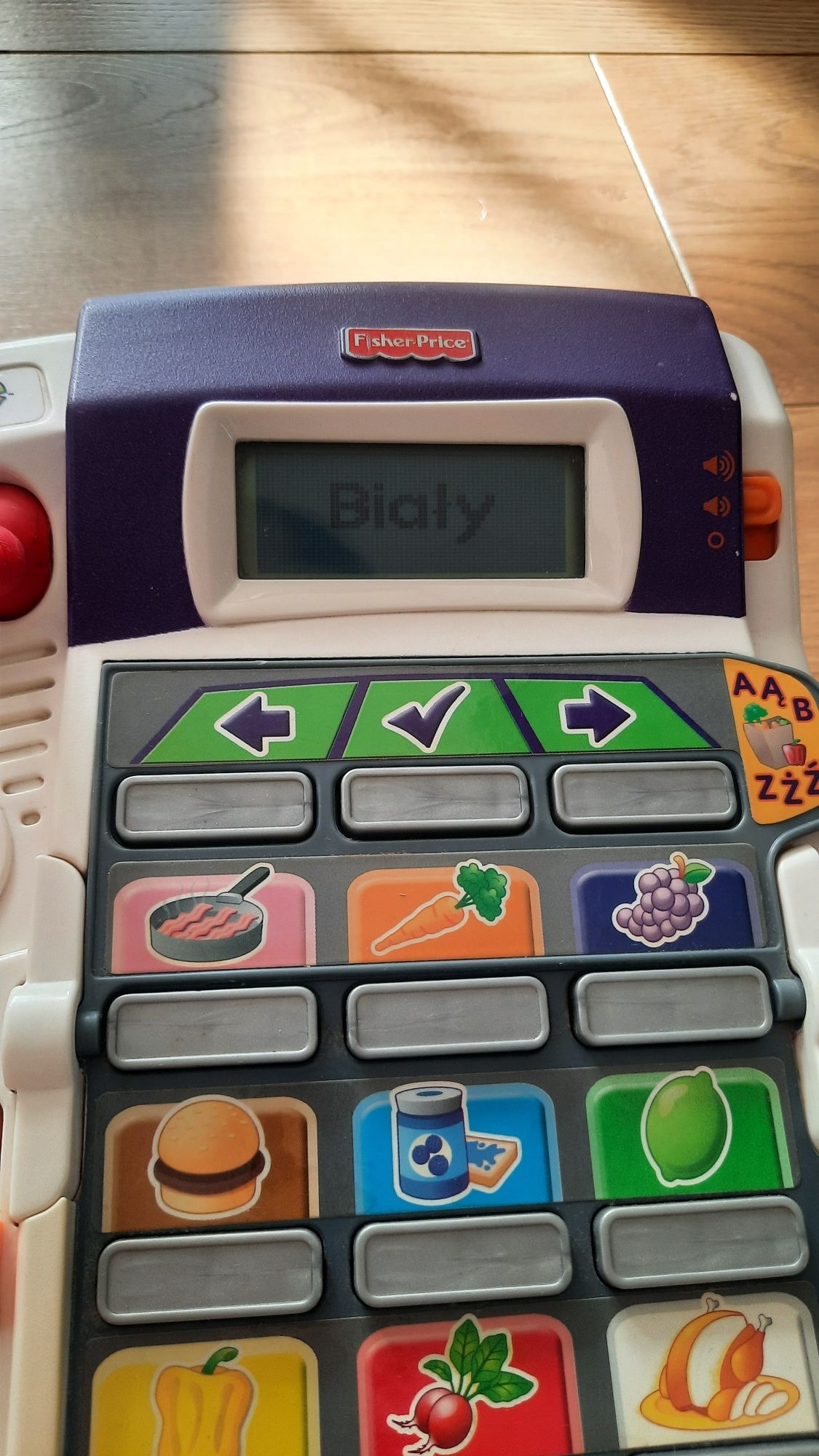 Kasa fiskalna Fisher Price mówiąca po polsku