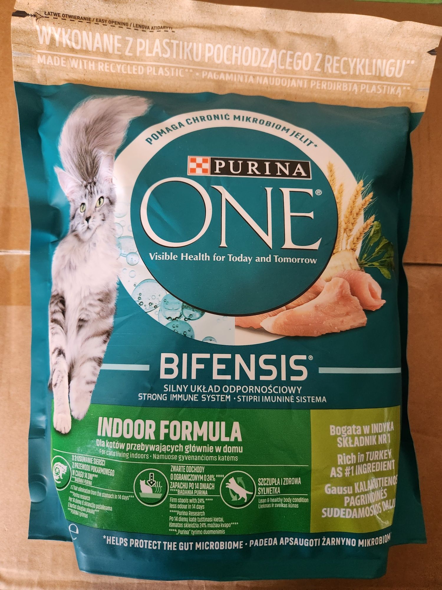 Сухий котячий корм Purina ONE 800 грам