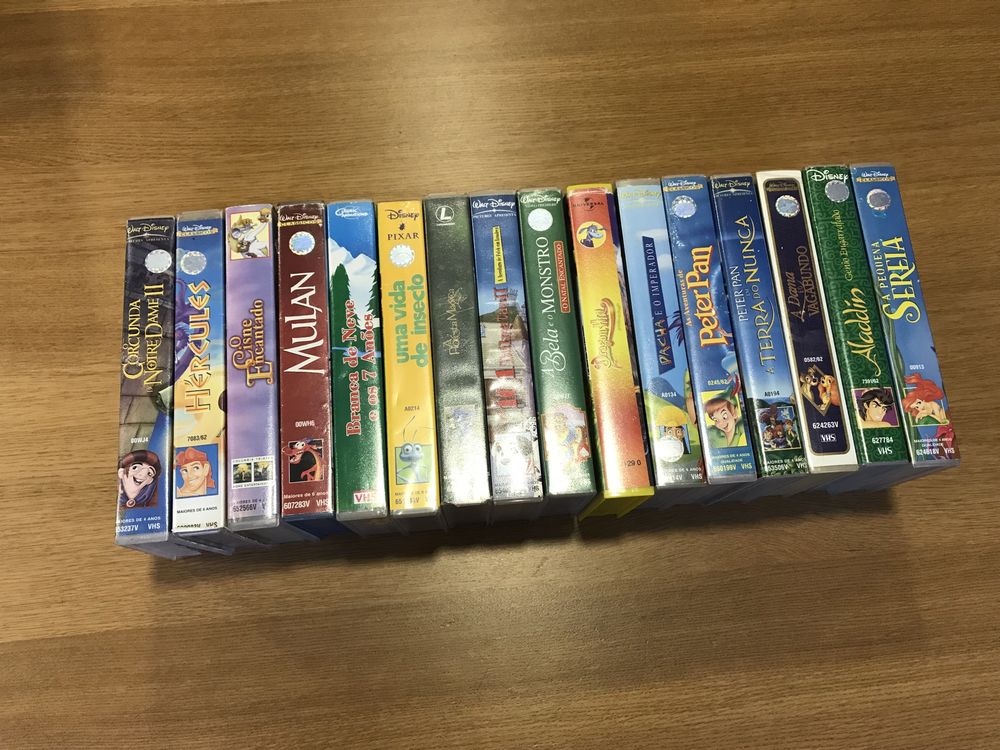 VHS infantis variados