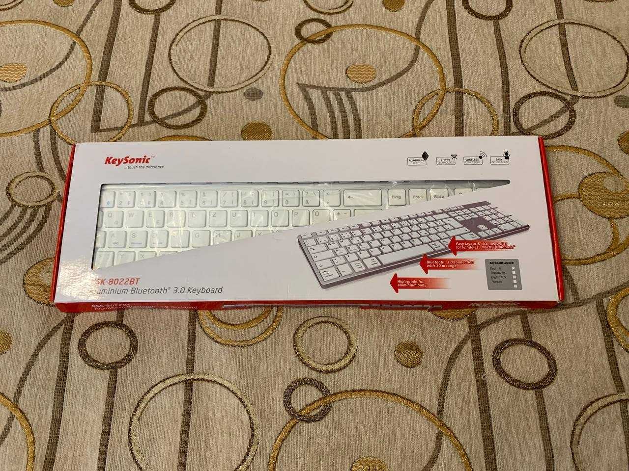 Клавіатура безпровідна мембранна KeySonic KSK-8022BT