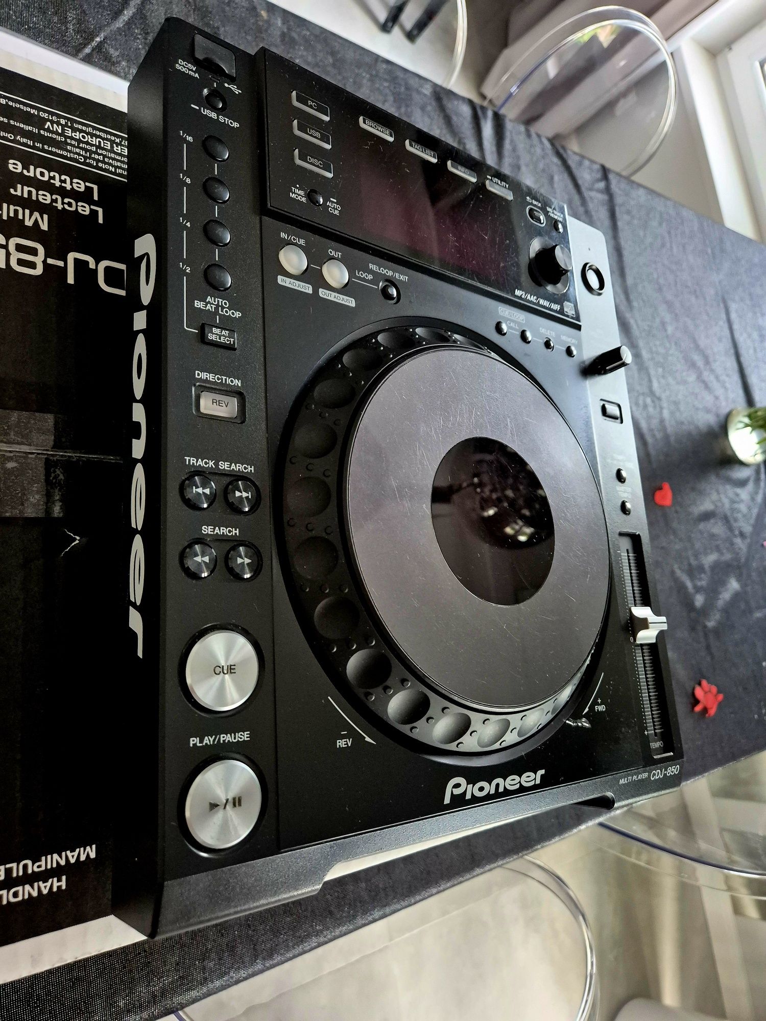Odtwarzacz Pioneer cdj 850.