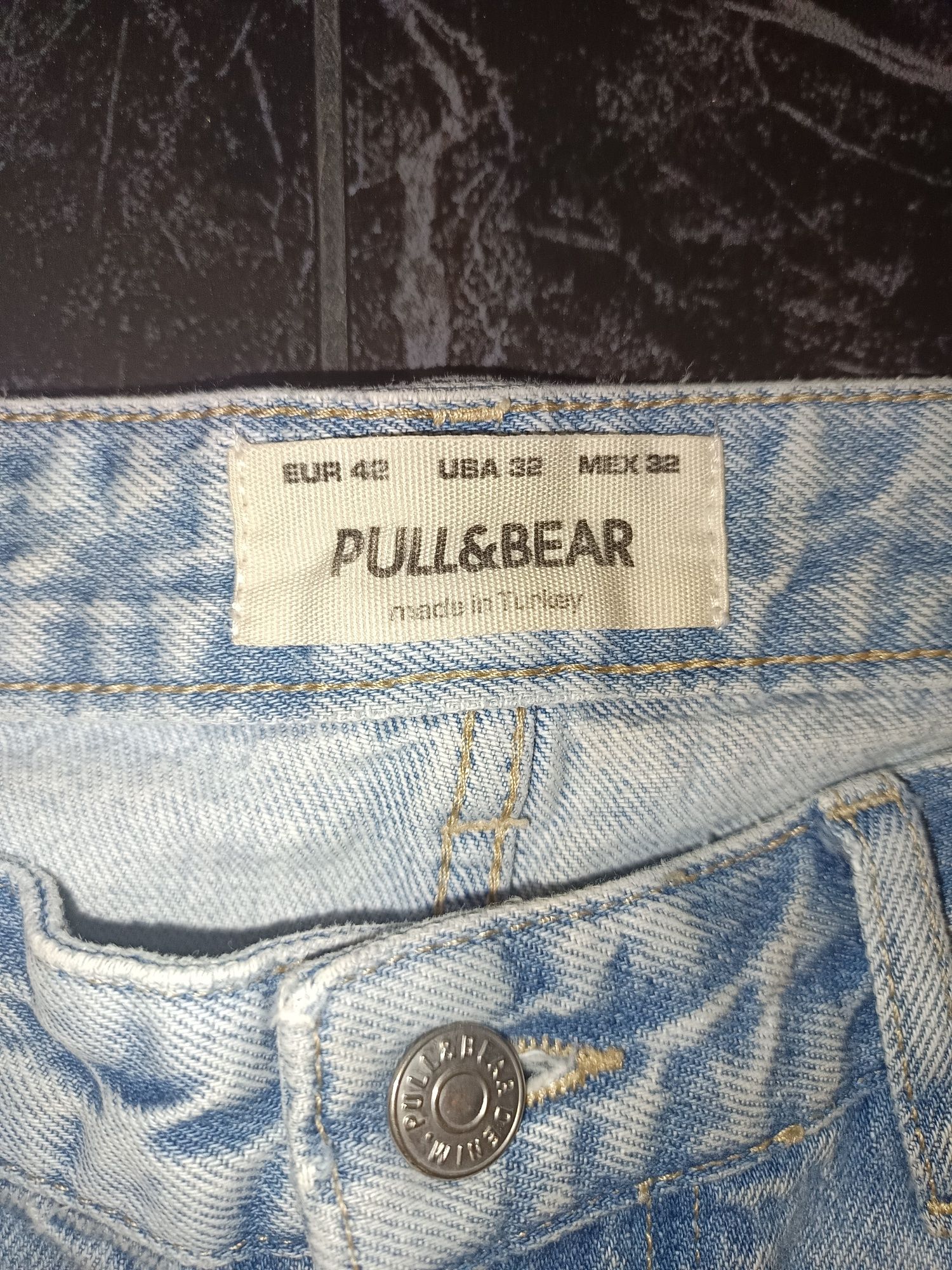 Calças de ganga de algodão PulleBear